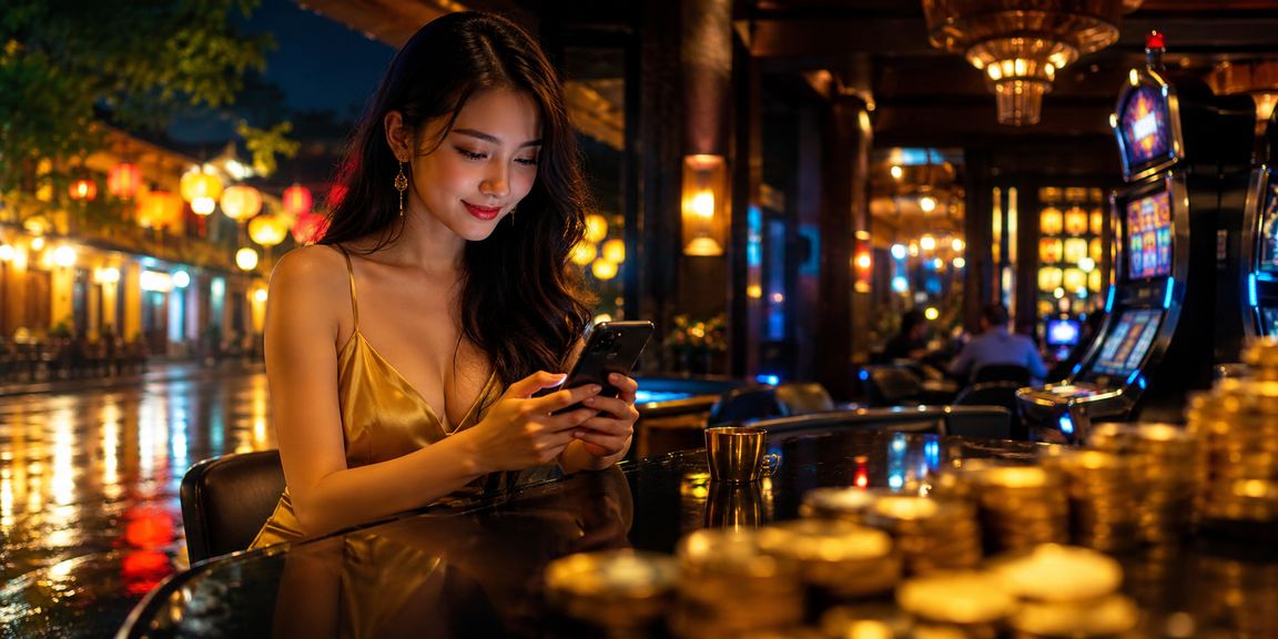 Giao diện trang casino di động trên điện thoại tại Hội An